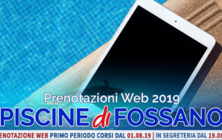 Prenotazioni Web 2019 corsi piscina fossano cuneo
