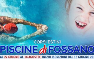 Piscine Fossano corsi estivi 2020