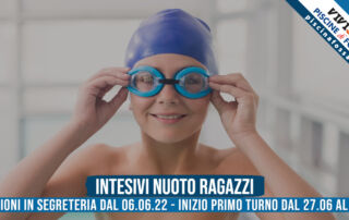 Nuoto ragazzi intensivi estate 2022 - Piscina di Fossano