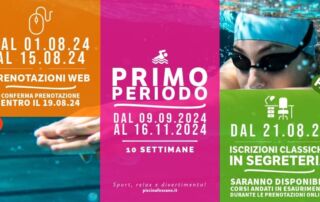 Primo periodo corsi scuola nuoto fitness - Piscine di Fossano 2024-25
