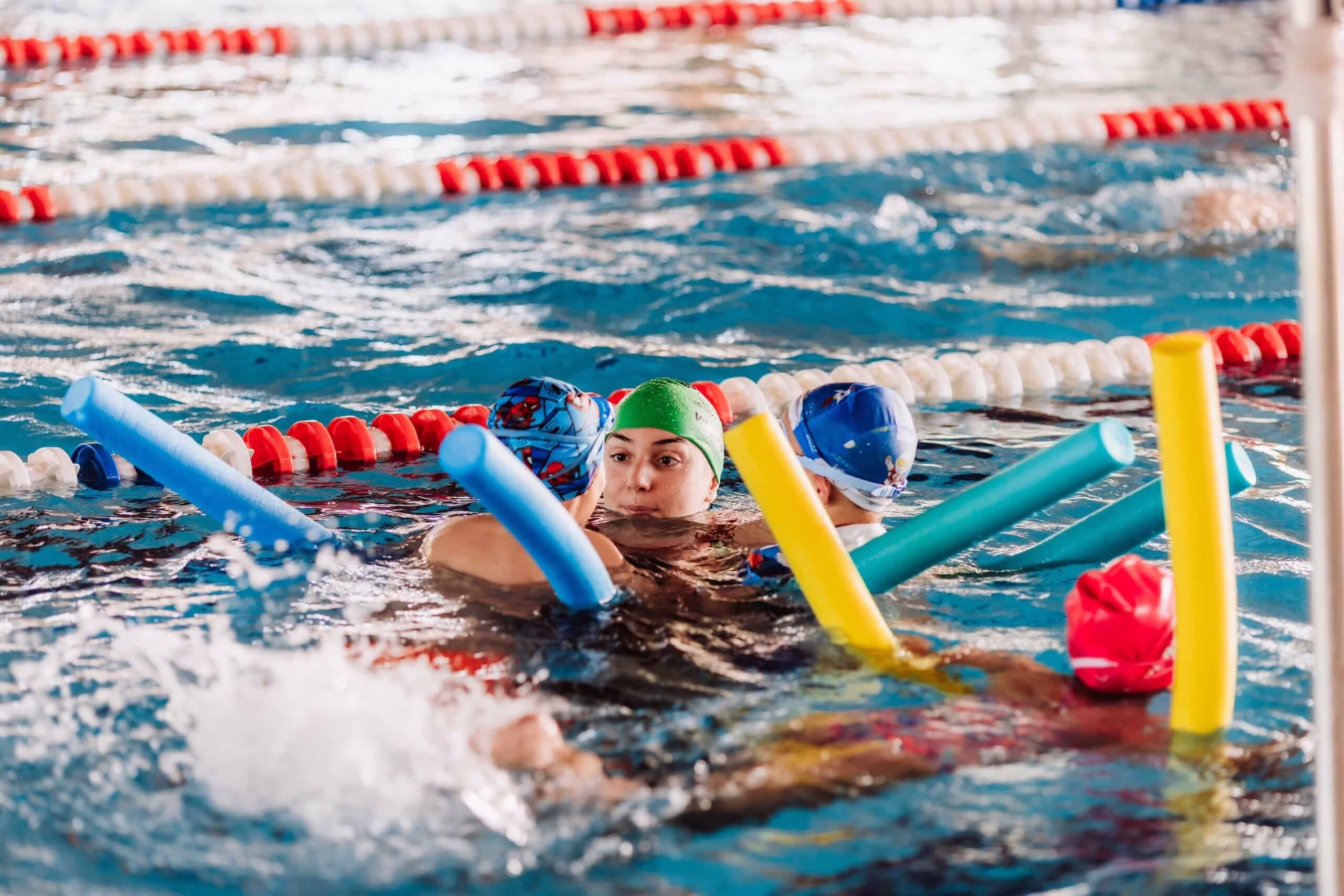 Nuoto Bambini primi passi corsi dai 3 ai 6 anni Piscine di Fossano