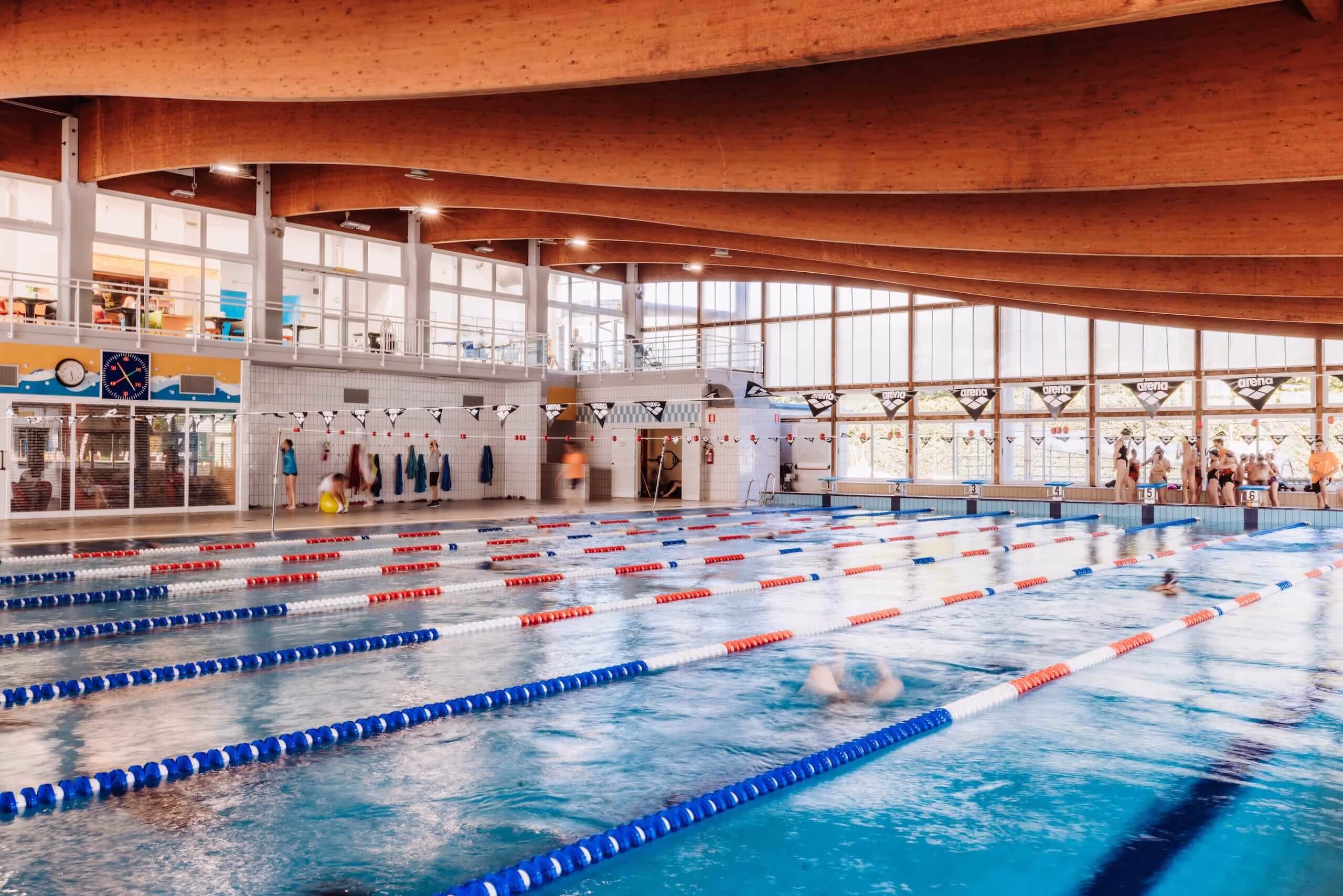 Vasca grande piscine di Fossano nuoto libero UISP Vivisport Cuneo